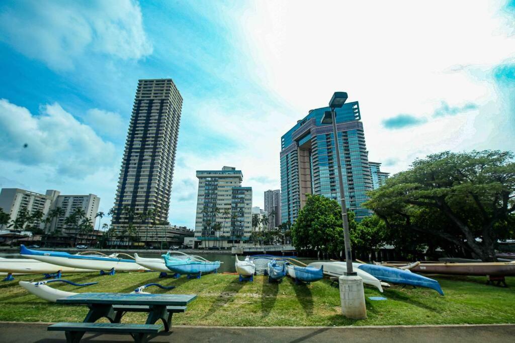 Appartement *rarelayout*2qn Beds*great For Groups,friends,wakiki